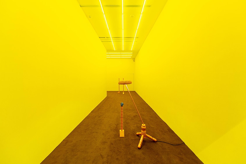 UCCA展览“新倾向：尉洪磊”现场