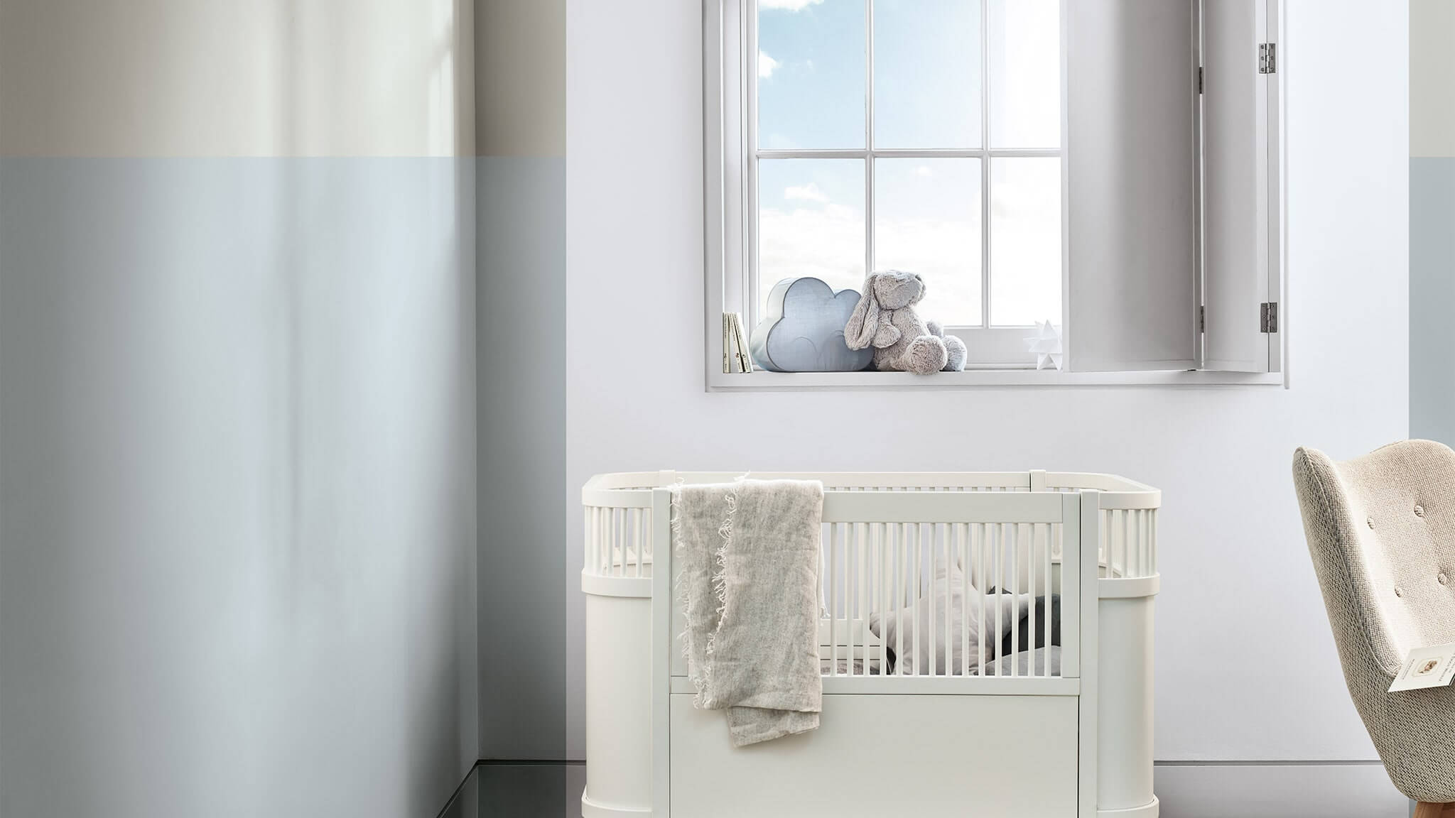 CF20_在_壁_刷刷_条纹_Children_房